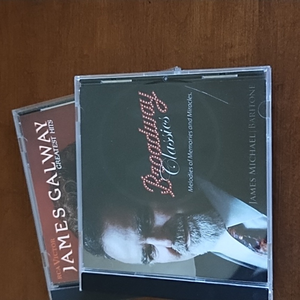 2 CD Lot: James Galway Greatest Hits & James Michael Broadway Classics